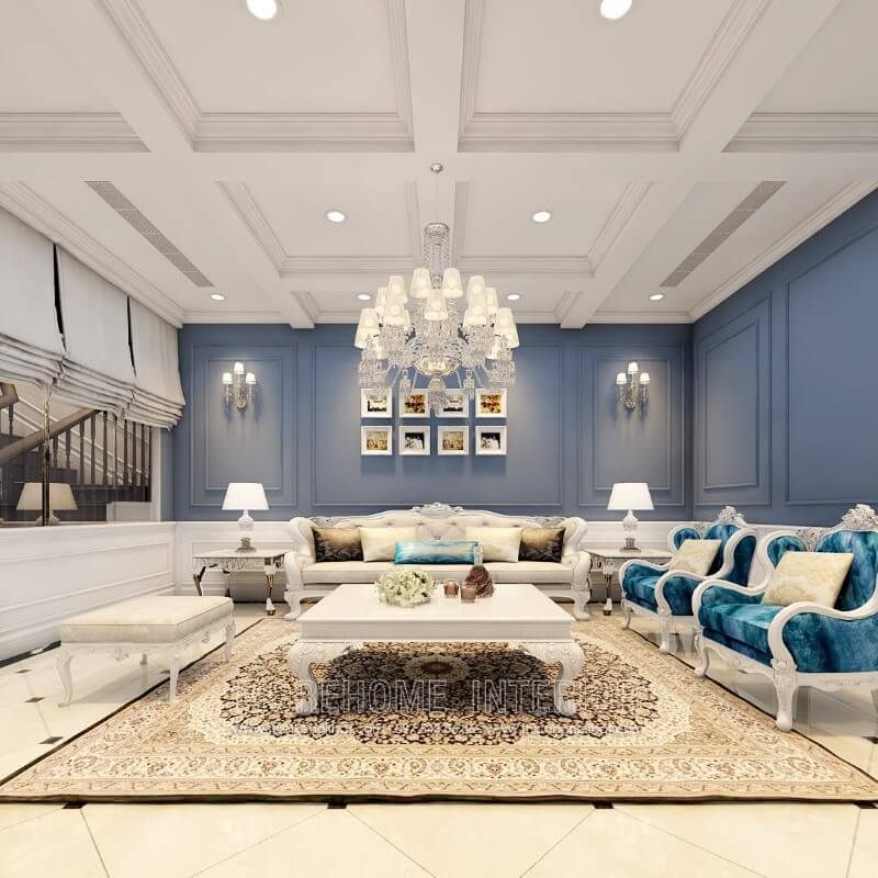 Sofa tân cổ điển mang lại sự sang trọng, đẳng cấp thể hiện gu thẩm mỹ của chủ nhân
